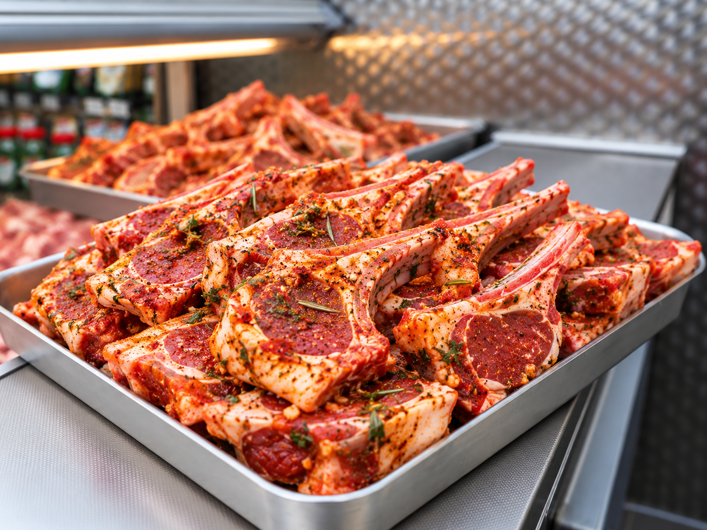 Herb-marinated lamb chops — illustrative category image