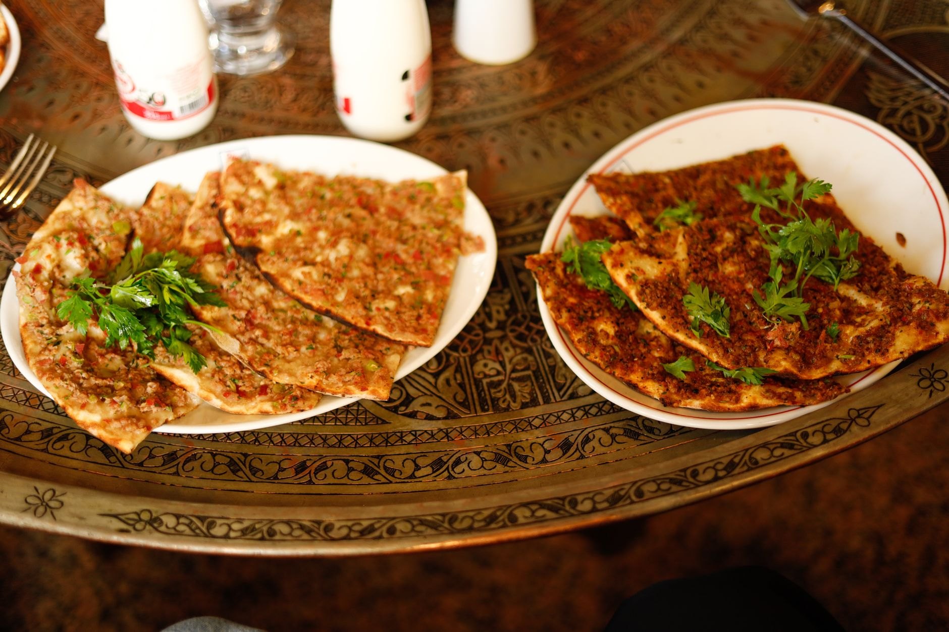 Portrait of Mehmet, a regular guest at Lahmacun Evi
