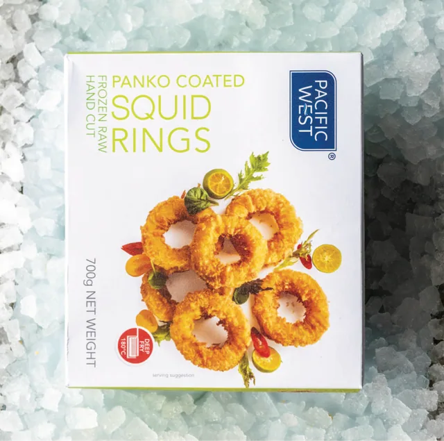 Panko-Coated Calamari Squid Rings