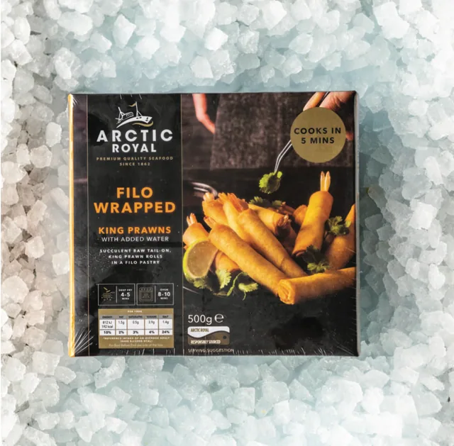 Filo Prawns