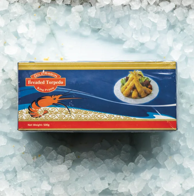 Breaded Torpedo Prawns